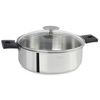 Sauteuse + anses Mutine noires + couvercle - Visuel 0